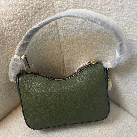 Marc Jacobs Green Drifter Convertible Shoulder Bag Wristlet - Picture 3 of 6